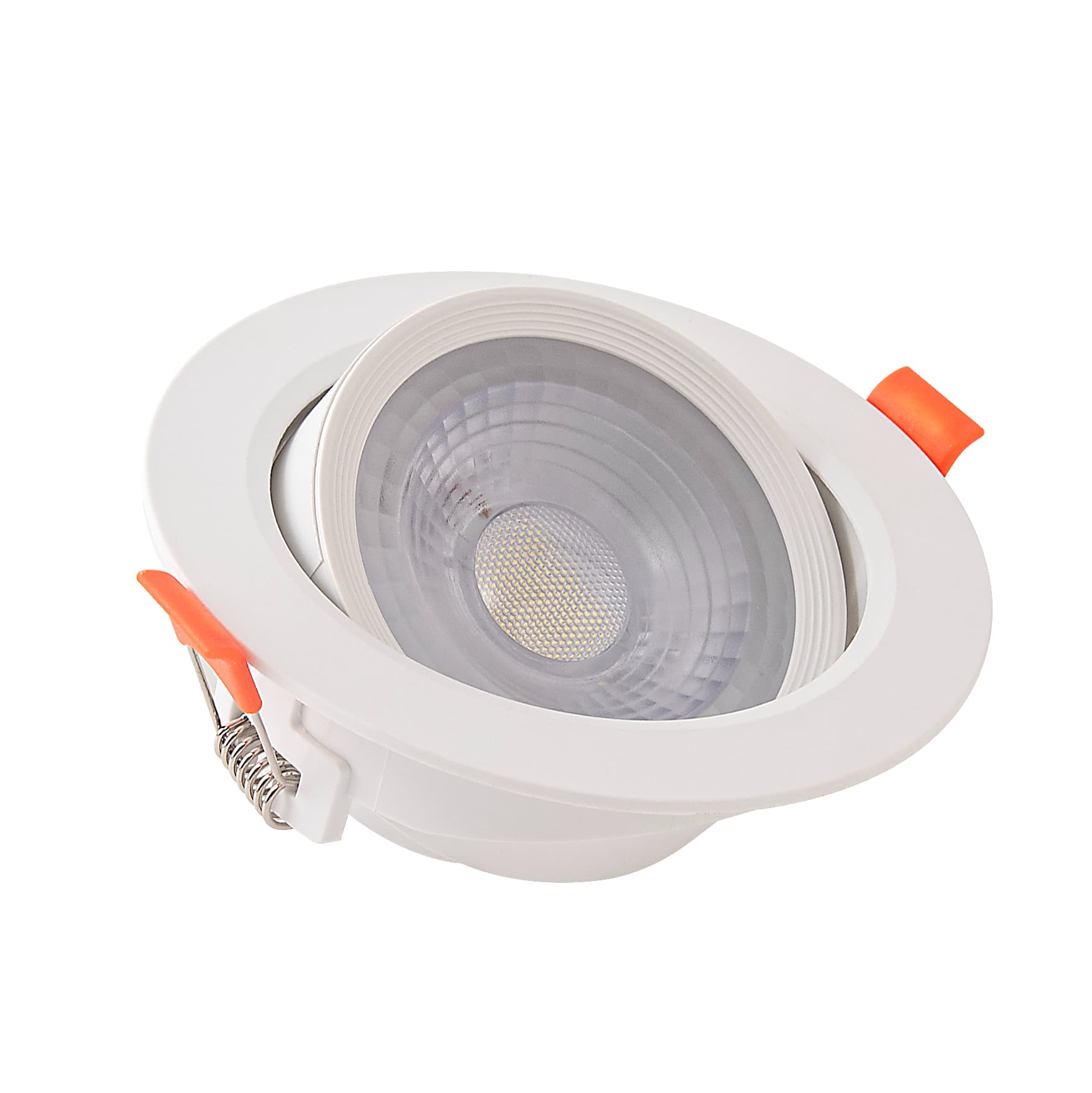 गोल आकार समायोज्य Recessed LED स्पॉटलाइट PBT